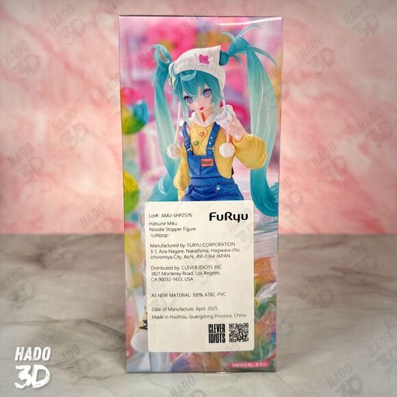 Hatsune Miku - Noodle Stopper Lollipop ver Figure Vocaloid TAITO Furyu JAPAN Ani - Picture 5 of 7